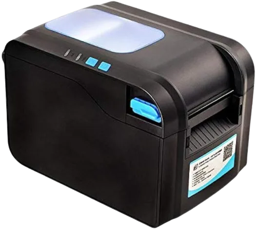 ⁦طابعة باركود حرارية Xprinter XP-370B طابعة ملصقات بجودة عالية وسرعة فائقة⁩ - الصورة ⁦2⁩